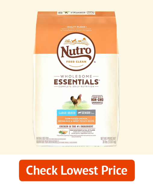 NUTRO WHOLESOME ESSENTIALS Senior Dry Dog Food