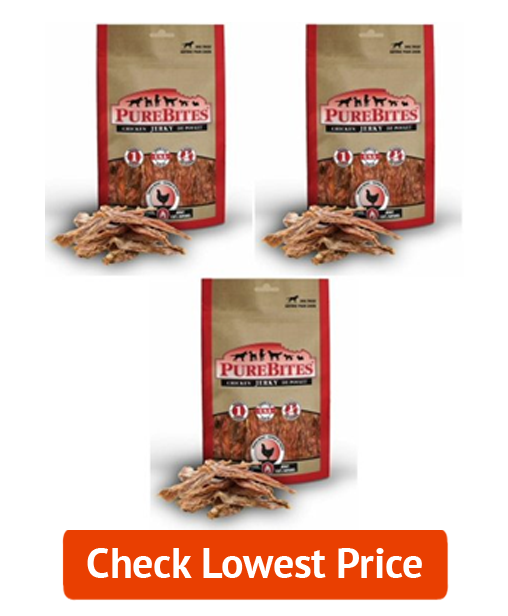 PureBites Chicken Jerky Treats for Dogs